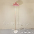 北歐風 極簡 風格 設計款 彩色 奢華 朵潘 大理石 落地燈 立燈-粉色_4