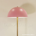 北歐風 極簡 風格 設計款 彩色 奢華 朵潘 大理石 落地燈 立燈-粉色_5