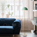 北歐風 極簡 風格 設計款 彩色 奢華 朵潘 大理石 落地燈 立燈-綠色_3