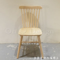 特價-北歐極簡 設計款 小清新風格 無扶手餐椅 餐廳椅 stick chair 溫莎 線條椅 原木色_6