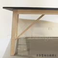 北歐 極簡 簡約 風格 LOFT 家具 木 蒙其 餐桌 原木洗白色- 180CM_5
