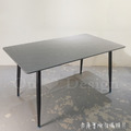 復古 美式 VINTAGE 工業風格家具 天然岩石 灰岩 餐桌-140CM_4