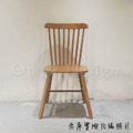 特價-北歐極簡 設計款 小清新風格 無扶手餐椅 餐廳椅 stick chair 溫莎 線條椅 胡桃色_5