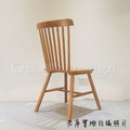 特價-北歐極簡 設計款 小清新風格 無扶手餐椅 餐廳椅 stick chair 溫莎 線條椅 胡桃色_9