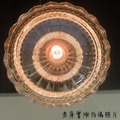 Loft 復古酒吧 工業 手工 吹製玻璃 復古玻璃 方格 壓花 玻璃吊燈-琥珀_6
