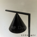 丹麥設計 歐式 酒店 奢華風 設計師的燈款 立燈 三角黑色 大理石 落地燈_5