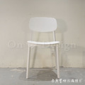 LOFT 法式 復古 北歐風 簡約 戶外椅 酒吧 咖啡廳 餐廳 可堆疊 堪斯 餐椅 -白_2