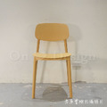 LOFT 法式 復古 北歐風 簡約 戶外椅 酒吧 咖啡廳 餐廳 可堆疊 堪斯 餐椅 -黃_2