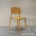 LOFT 法式 復古 北歐風 簡約 戶外椅 酒吧 咖啡廳 餐廳 可堆疊 堪斯 餐椅 -黃_4
