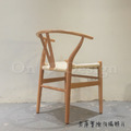經典 餐廳 歐芬蘭極簡風 實木Y Chair餐椅 100% 原木/原藤 (復刻板)_8