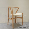 經典 餐廳 歐芬蘭極簡風 實木Y Chair餐椅 100% 原木/原藤 (復刻板)_4