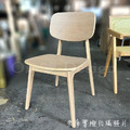 北歐 小清新 簡約 實木 餐椅 餐廳椅 經典款式 和風 日式 餐椅 -洗白木色_7