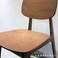 北歐 小清新 簡約 實木 餐椅 餐廳椅 經典款式 和風 日式 餐椅 -胡桃色_7