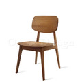 北歐 小清新 簡約 實木 餐椅 餐廳椅 經典款式 和風 日式 餐椅 -胡桃色