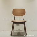 北歐 小清新 簡約 實木 餐椅 餐廳椅 經典款式 和風 日式 餐椅 -胡桃色_4