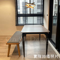 工業風 北歐 極簡 餐廳桌 書桌 耐高溫 加達 灰岩 餐桌 -130CM_2