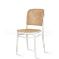 北歐 簡約 可堆疊 戶外椅 戶外餐椅 餐廳椅 麥德 仿藤可堆疊 塑料椅-白