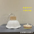 日式 北歐 極簡 設計師的燈款 實木 奶白 陶瓷 花綾 吊燈_8
