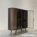 Vintage LOFT 法式 工業風 復古 鐵件 古銅色 金曼 收納 展示櫃_6