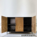 北歐 極簡 客廳 日式風格家具 藤面 藤本 收納 餐邊櫃 -120 CM (含運)_6