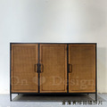 北歐 極簡 客廳 日式風格家具 藤面 藤本 收納 餐邊櫃 -120 CM (含運)_4