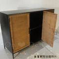 北歐 極簡 客廳 日式風格家具 藤面 藤本 收納 餐邊櫃 -120 CM (含運)_8
