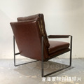 1960年代設計 HOLLY 單椅 單人休閒椅 經典 復古 沙發-紅棕色_6
