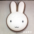 北歐 兒童房 房間 多彩超薄 兔兔 調光 變光 LED 吸頂燈 (附遙控) -胡桃色_4