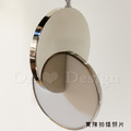 Loft 北歐 設計師的燈款 餐廳燈 走道燈 LED 光行環 吊燈 銀色_6