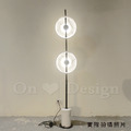現代 美式 簡約風 酒店 普普風 設計師的燈款 立燈 傳筒 大理石 落地燈 -白_3