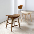 北歐 極簡 簡約 風格 LOFT 風格家具 餐廳桌 板凳 實木 微笑矮凳_3