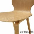 日式 極簡 設計款 曲木板 餐椅 餐廳椅 咖啡廳椅 禾木 餐椅 原木色_6