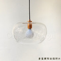 復古酒吧 玻璃 美式 風格 餐廳聽 復古 玻璃燈罩 蘿浮 玻璃 吊燈-透明_4