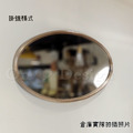 LUXURY 美式 奢華風 LOFT 浴室鏡 化妝鏡 玄關鏡 金革 橢圓 掛鏡_7