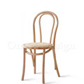 北歐風 經典 籐面 櫸木法式 餐廳椅 實木 18號 藤面 餐椅-原木色