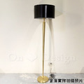 丹麥設計 歐式 酒店 奢華風 設計師的燈款 立燈 亞德克 鍍金 落地燈_3