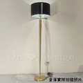 丹麥設計 歐式 酒店 奢華風 設計師的燈款 立燈 亞德克 鍍金 落地燈_4