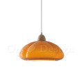 丹麥設計 北歐 極簡 設計師的燈款 瑪芬 玻璃吊燈 -橘色