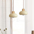 丹麥設計 北歐 極簡 設計師的燈款 蛋塔 玻璃 吊燈 -焦糖色_2