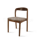 經典 餐廳 芬蘭極簡風 可堆疊 埃斯特 實木 餐椅 -胡桃木/咖啡