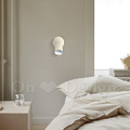 丹麥設計 北歐 走道燈 金屬 莫蘭迪 繆斯 壁燈-米色_3