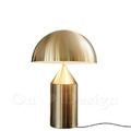 丹麥設計 歐式 酒店 奢華風 設計師的燈款 台燈 蘑菇 桌燈 大號 -古銅金