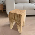 北歐 極簡 全實木 走廊凳 牙齒凳 牙凳 -原木色_3