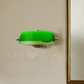 復古 極簡 風格 設計款 彩色 奢華 床前燈 走道燈 懷舊 銀行 壁燈-綠│金_2