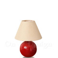 丹麥設計 北歐 極簡 設計師的燈款 超可愛 圓球栗子 桌燈-紅色