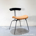 LOFT 法式 復古 工業風 鐵 酒吧 咖啡廳 餐廳 餐椅 獵人 餐椅-橘色_4