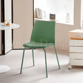 北歐風 小清新 輕工業風 多彩 普普風格 千層 軟墊 靠背 餐椅 綠色_3