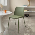 北歐風 小清新 輕工業風 多彩 普普風格 千層 軟墊 靠背 餐椅 綠色_6