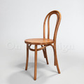 北歐風 經典 藤面 法式 餐廳椅 櫸木 18號 木座板 餐椅- 櫻桃木色_8