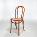 北歐風 經典 藤面 法式 餐廳椅 櫸木 18號 木座板 餐椅- 櫻桃木色_7